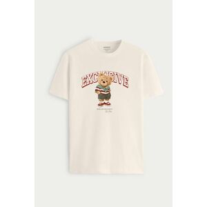 Tričko, Barva Ekru, s Potiskem Exclusive Teddy obraz