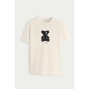 Tričko, Barva Ekru, s Potiskem Dark Shades Teddy obraz