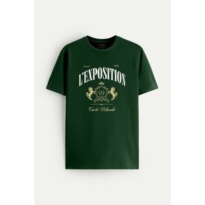 Tričko, Barva Zelená, s Potiskem L Exposition obraz