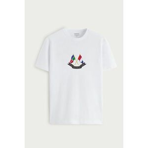 Tričko, Barva Bílá, s Potiskem Nautical Flags obraz