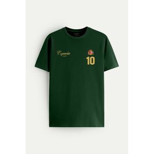 Tričko, Barva Zelená, s Potiskem Maestro 10 Spain obraz