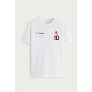 Tričko, Barva Bílá, s Potiskem Maestro 10 Spain obraz