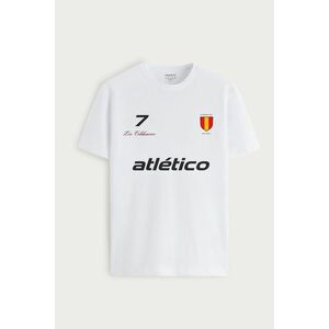 Tričko, Barva Bílá, s Potiskem Los Colchoneros 7 obraz