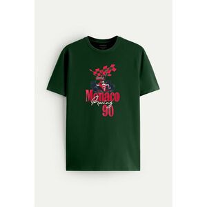Tričko, Barva Zelená, s Potiskem Monaco Racing 90s obraz