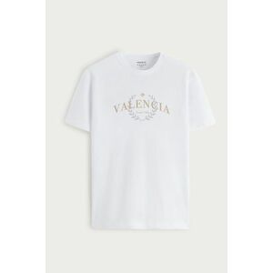 Tričko, Barva Bílá, s Potiskem Valencia Elite obraz