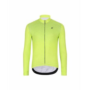 HOLOKOLO Cyklistický dres s dlouhým rukávem zimní - STARLIGHT WINTER - žlutá 3XL obraz