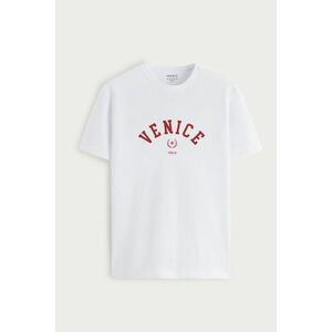 Tričko, Barva Bílá, s Potiskem Venice obraz