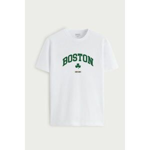 Tričko, Barva Bílá, s Potiskem Boston Legacy obraz