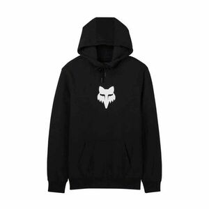 FOX mikina - FOX HEAD FLEECE PO - černá M obraz