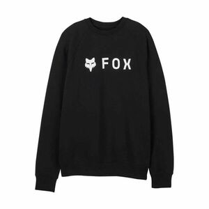 FOX mikina - ABSOLUTE FLEECE CREW - černá XL obraz
