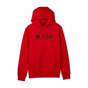 FOX mikina - ABSOLUTE FLEECE PO - červená XL obraz