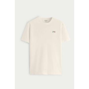 Tričko, Barva Ekru, s Potiskem Italy Retro Stripe obraz