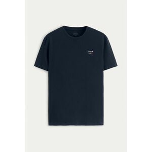 Tričko, Barva Modrá, s Potiskem Italy Retro Stripe obraz