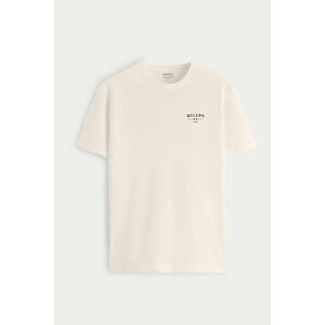 Tričko, Barva Ekru, s Potiskem Milano Tradizione obraz