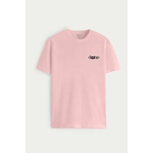 Tričko, Barva Růžová, s Potiskem Aloha obraz