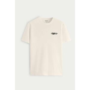 Tričko, Barva Ekru, s Potiskem Aloha obraz