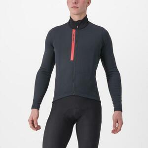 CASTELLI Cyklistický dres s dlouhým rukávem zimní - ENTRATA THERMAL - černá 3XL obraz