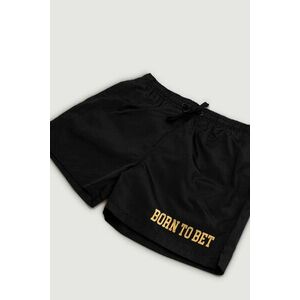 Plavecké Šortky , Barva Černá, s Potiskem Born to Bet obraz
