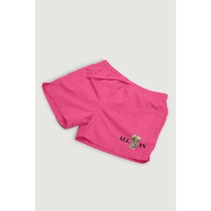 Plavecké Šortky , Barva Růžová, s Potiskem All in obraz