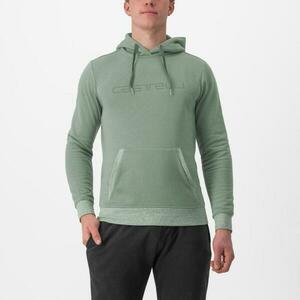 CASTELLI mikina - LOGO HOODIE - světle zelená M obraz