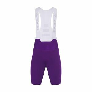 HOLOKOLO Cyklistické kalhoty krátké s laclem - NOVEL PRO - fialová obraz