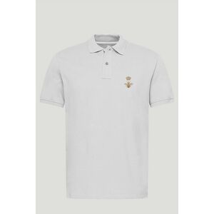 Polo Tričko Slim Fit, Barva Bílá, s Potiskem Bee King obraz