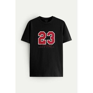 Tričko, Barva Černá, s Potiskem Chicago Make It Fly obraz