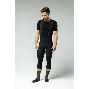 GOBIK Cyklistické ponožky klasické - WINTER MERINO - zelená S-M obraz