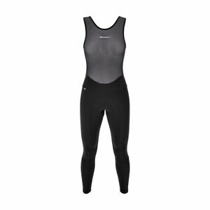 SANTINI Cyklistické kalhoty dlouhé s laclem - PURE - černá 2XL obraz