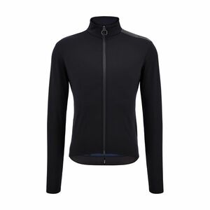 SANTINI Cyklistická zateplená bunda - ADAPT MULTI - černá S obraz