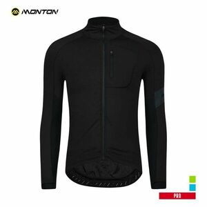 MONTON Cyklistická zateplená bunda - PRO JOES WINTER - černá 2XS obraz