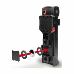 TRELOCK zámek na kolo - TRIGO FS 380/85 + HOLDER X-PRESS - černá obraz