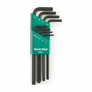 PARK TOOL sada klíčů - SET TORX WRENCHES PT-TWS-1 - zelená obraz