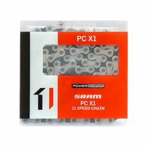 SRAM řetěz - PC X1 SOLIDPIN - stříbrná obraz