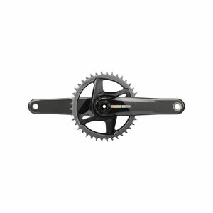 SRAM kliky s převodníkem - FORCE 1X D2 DUB IRIDESCENT 175mm - černá obraz