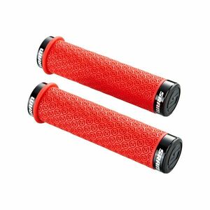 SRAM gripy - DH SILICONE LOCKING - červená obraz