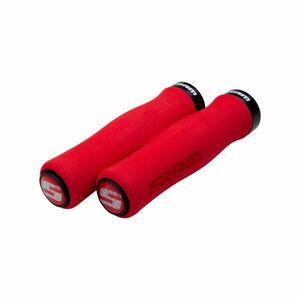 SRAM gripy - LOCKING GRIPS 129 mm - červená obraz
