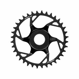 SRAM převodník - T-TYPE 38T CL55 BOSCH GENERATION 4 - černá obraz