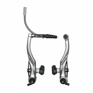 SHIMANO ráfková brzda - V-BRAKE T4000 - stříbrná obraz