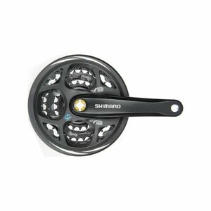 SHIMANO kliky s převodníkem - ALTUS M311 170mm 42/32/22 - černá obraz