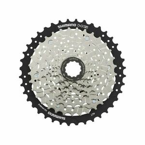 SHIMANO kazeta - CASSETTE HG400 8 11-40 - stříbrná/černá obraz