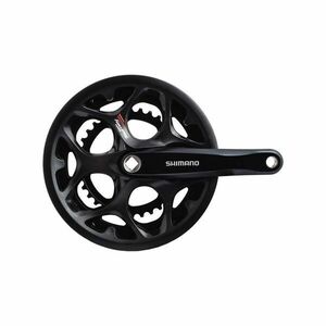 SHIMANO kliky s převodníkem - TOURNEY A070 170mm 50/34 - černá obraz