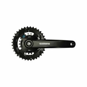 SHIMANO kliky s převodníkem - ALTUS 175mm 36/22 - černá obraz