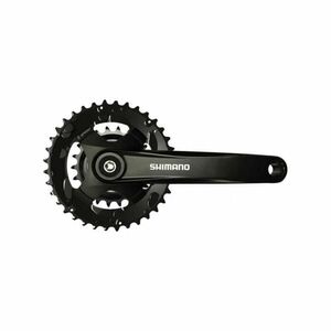 SHIMANO kliky s převodníkem - ALTUS MT101 75mm 36/22 - černá obraz