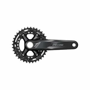 SHIMANO kliky s převodníkem - DEORE M4100 175mm 36/26 - černá obraz