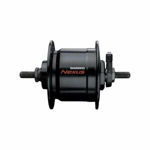 SHIMANO přední náboj s dynamem - DHC3000 36 - černá obraz