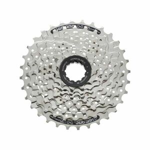 SHIMANO kazeta - CASSETTE HG41 8 11-30 - stříbrná obraz