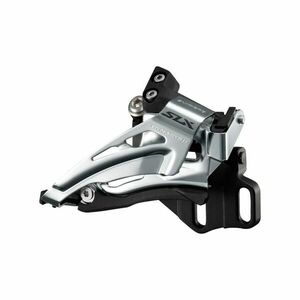 SHIMANO SLX FD-M7025 TOP SWING E-TYPE - stříbrná/černá obraz