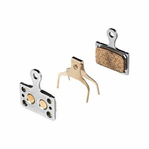 SHIMANO brzdové destičky - BRAKE PADS K04S - stříbrná obraz