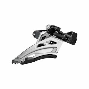 SHIMANO DEORE M4100 SIDE SWING - stříbrná/černá obraz